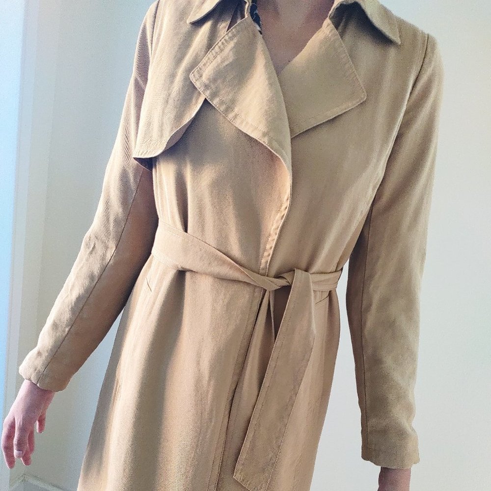 Banana Republic Soft Trench Coat